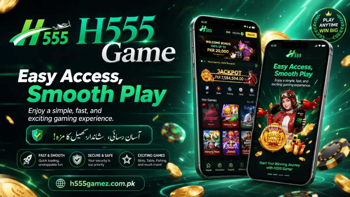 H555 Game app preview
